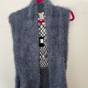 Blue/Grayish Vest Overthrow
